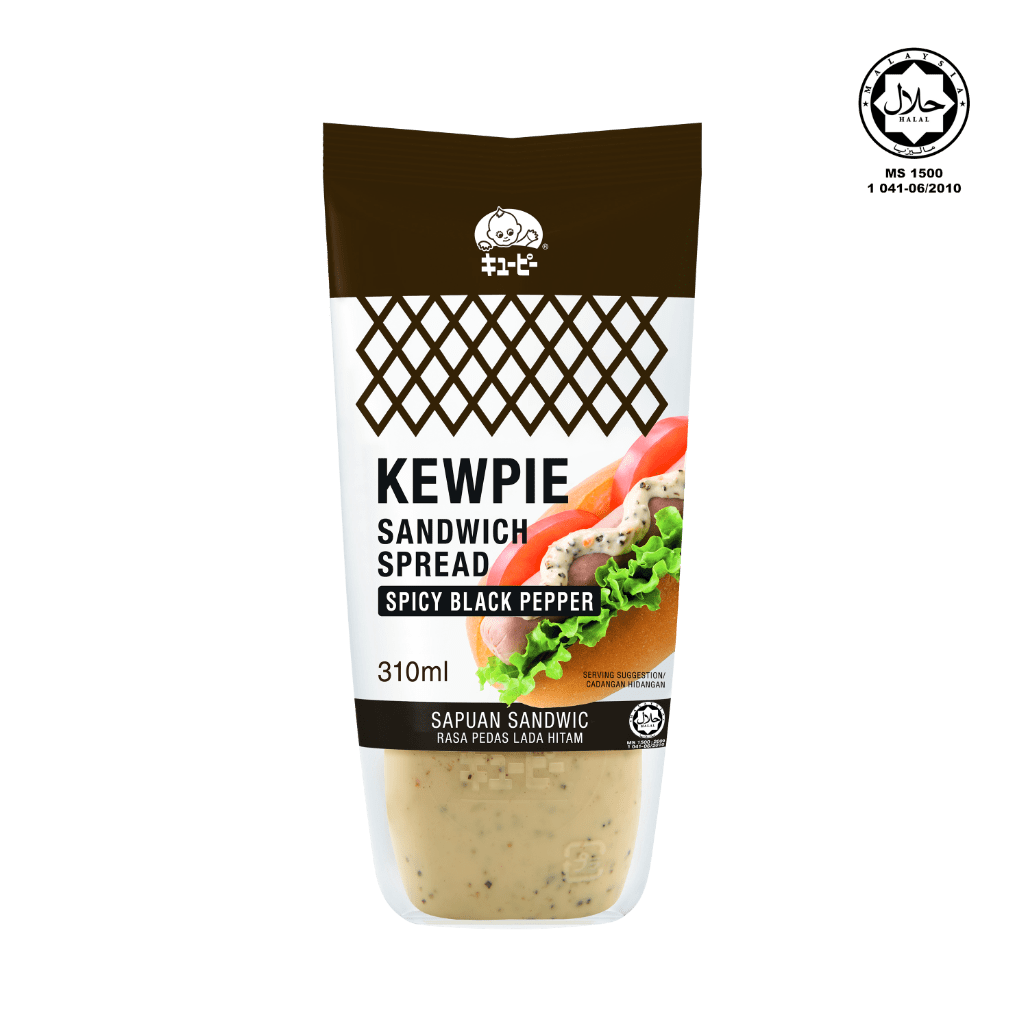 Kewpie Sandwich Spread Black Pepper