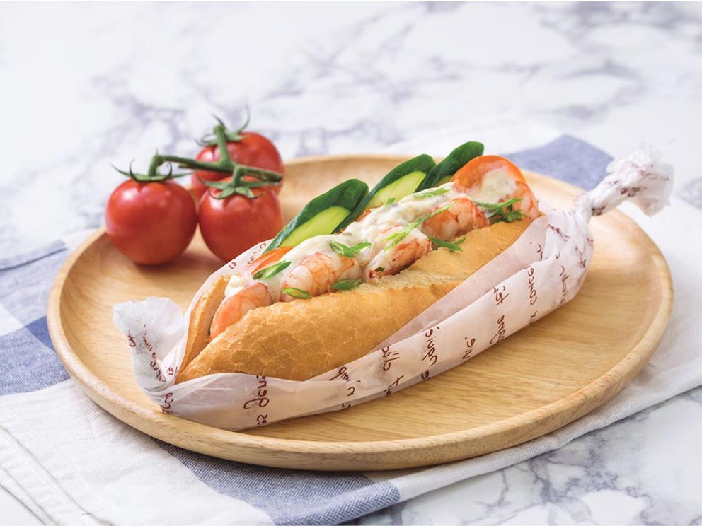 Tartar Shrimp Baguette