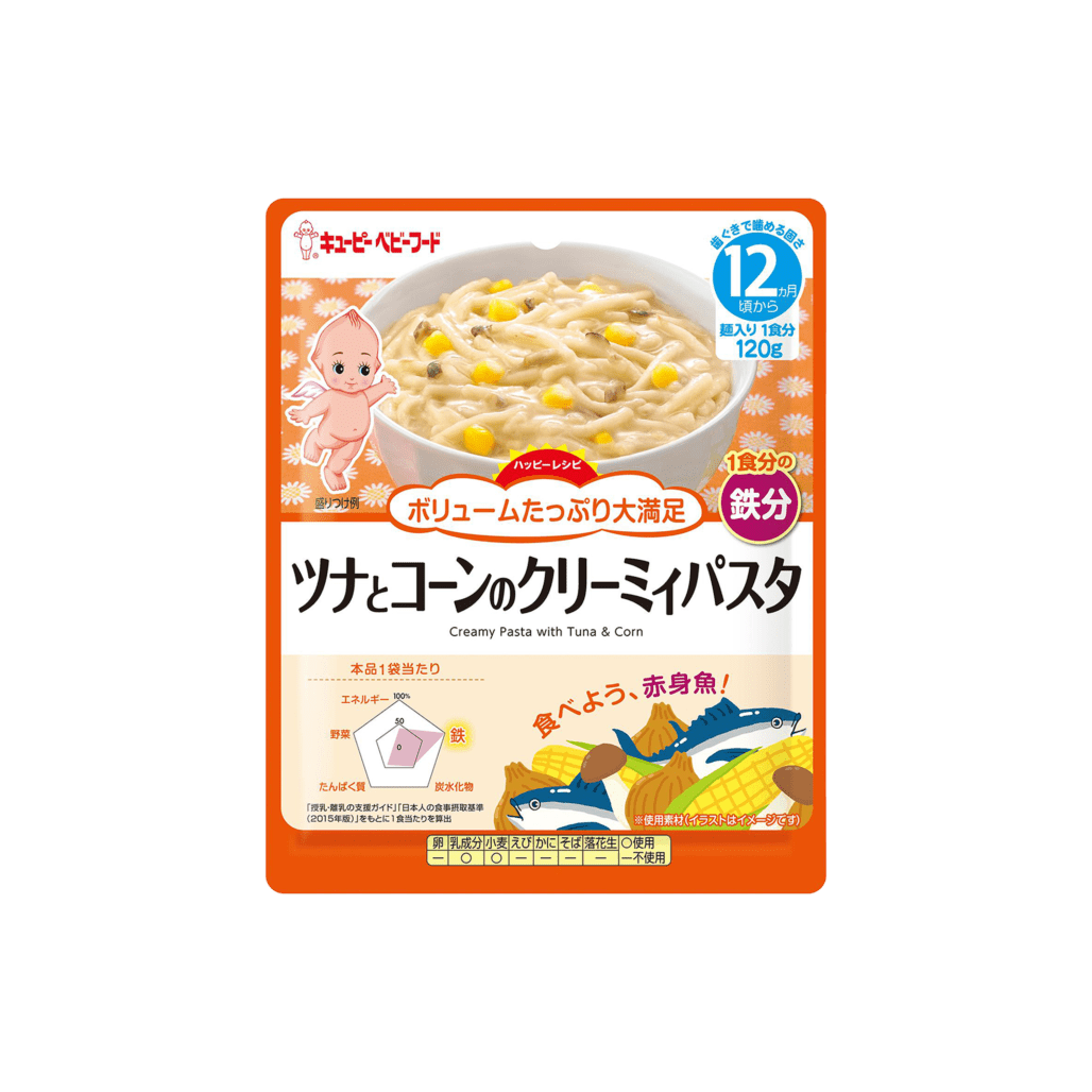 Kewpie BR-2 Creamy Pasta with Tuna & Corn 120g