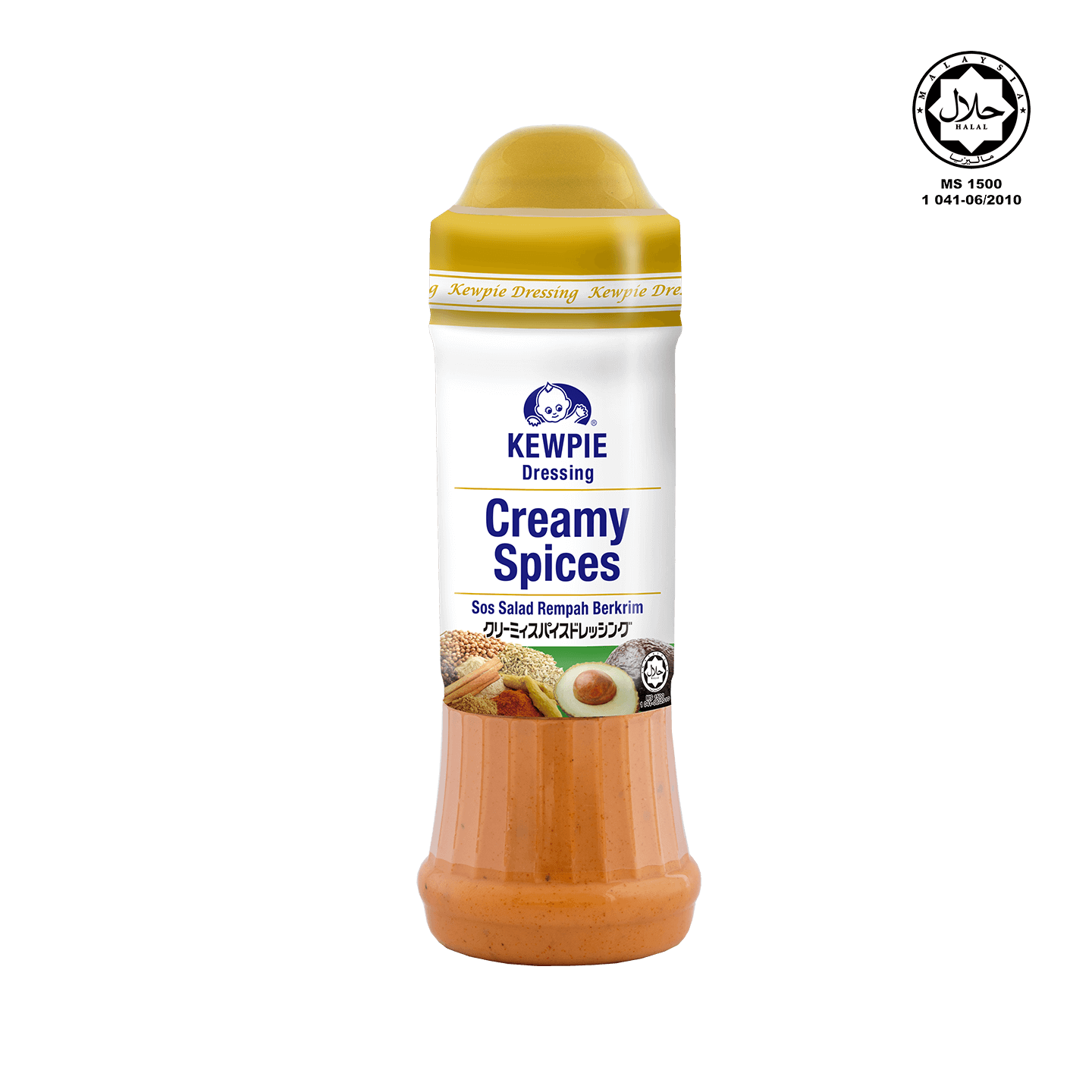 Kewpie Dressing Creamy Spices 210ml