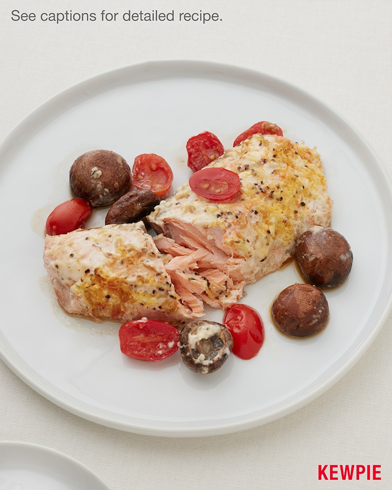 Baked Garlic Salmon