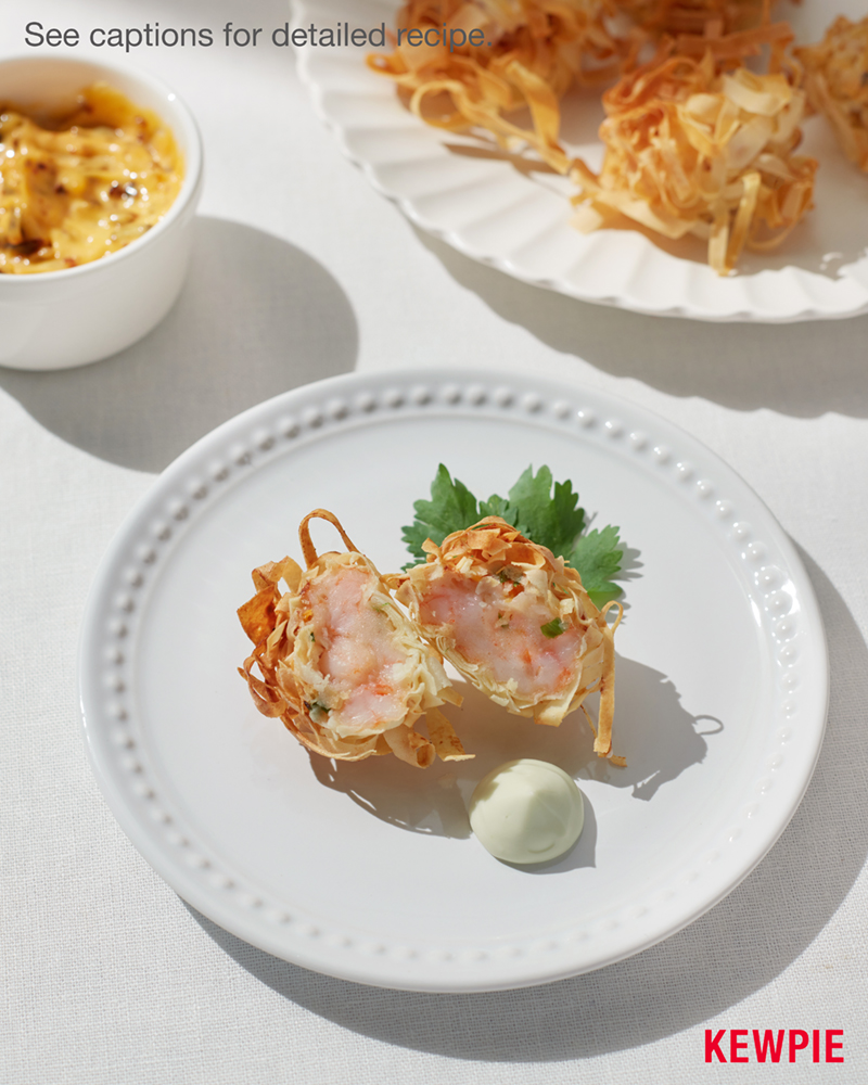 Mala Cream Shrimp Dim Sum